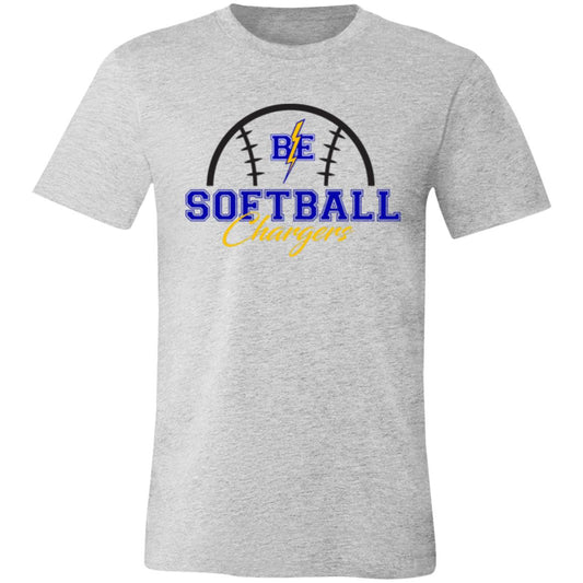 Chargers Softball - Unisex Jersey Short-Sleeve T-Shirt