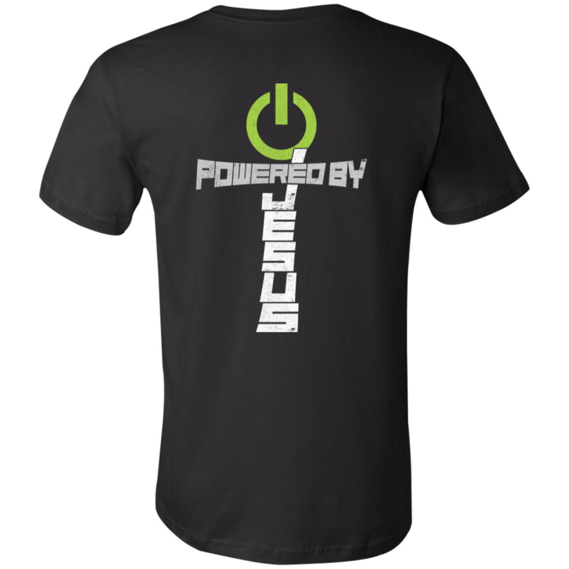 Powered by Jesus - Unisex Jersey Short-Sleeve T-Shirt