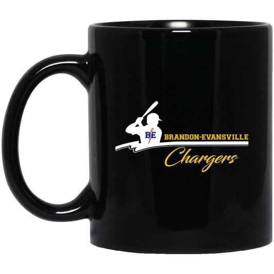 Chargers Baseball - 11oz Black Mug