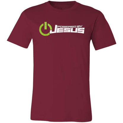 Powered by Jesus - Unisex Jersey Short-Sleeve T-Shirt