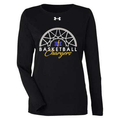 Chargers Basketball - Under Armour Womens Team Tech Long Sleeve Tee