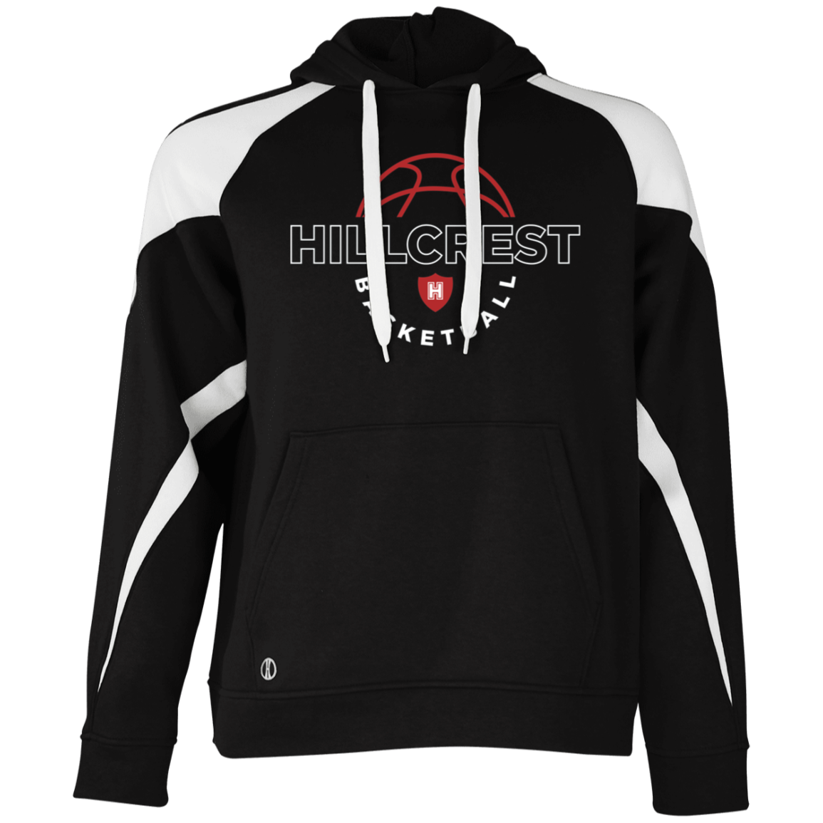 Comet Boys Basketball - Athletic Colorblock Fleece Hoodie