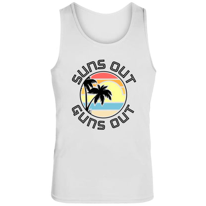 Suns Out Guns Out - Moisture-Wicking Training Tank