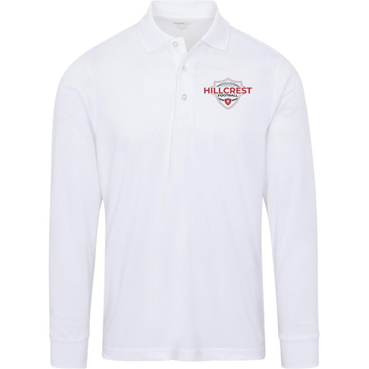 Comet Football - Mens Pinnacle Long Sleeve Pique Polo