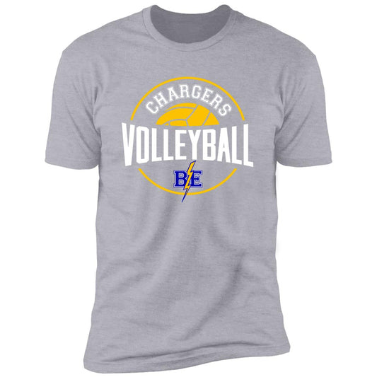 Chargers Volleyball - Premium Short Sleeve T-Shirt