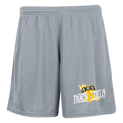 A-B-E Track & Field - Ladies' Moisture-Wicking 7 inch Inseam Training Shorts