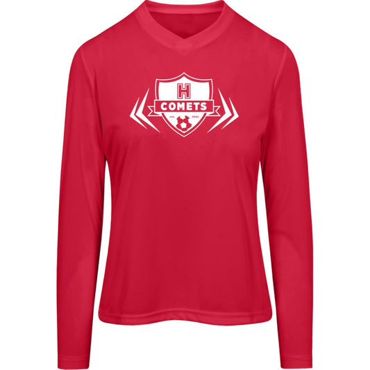 Comet Girls Soccer - Womens Zone Long Sleeve Tee