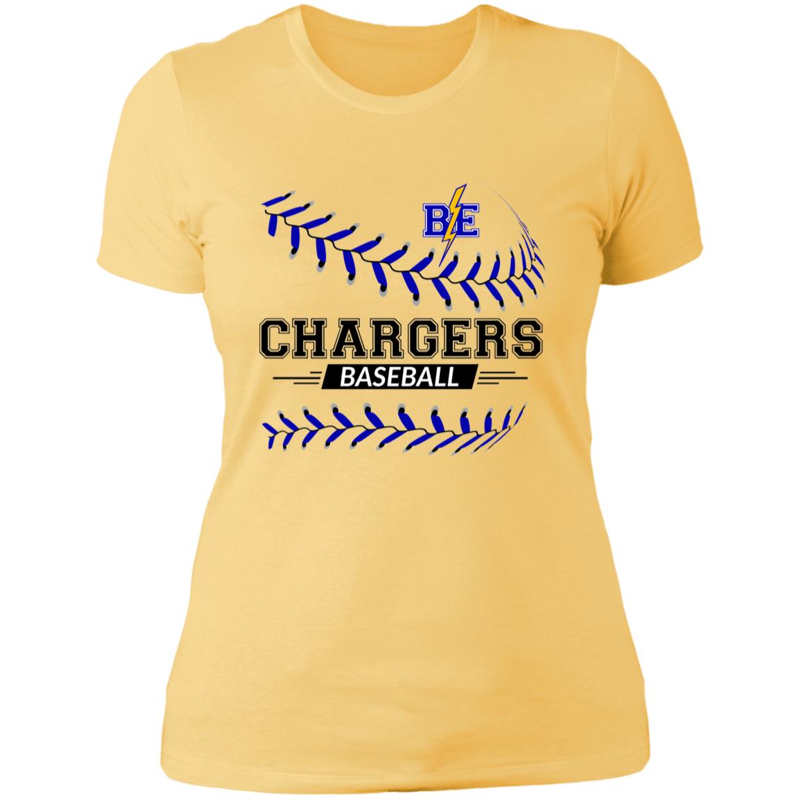 Chargers Baseball - Ladies' Boyfriend T-Shirt