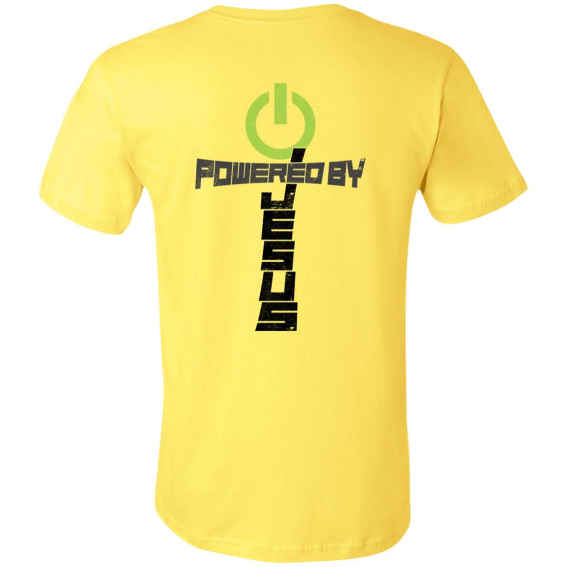 Powered by Jesus - Unisex Jersey Short-Sleeve T-Shirt