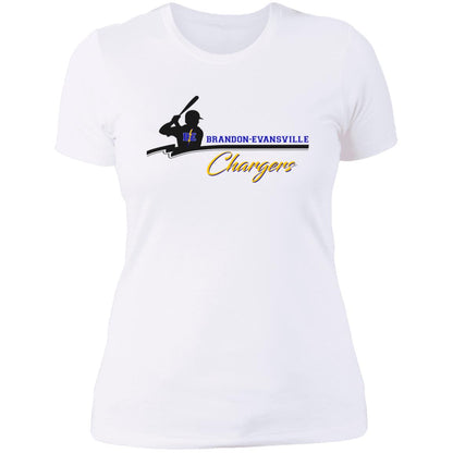 Chargers Baseball - Ladies' Boyfriend T-Shirt