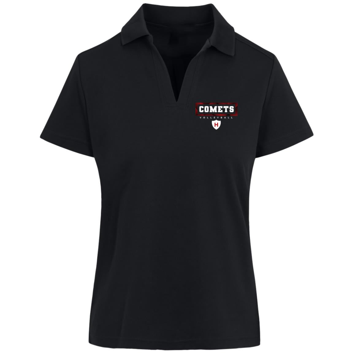 Comet Volleyball - CrownLux Womens Plaited Polo