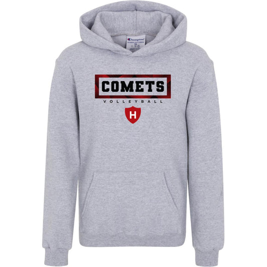 Comet Volleyball - Champion Kids Powerblend Hoodie