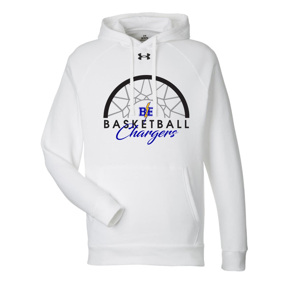 Chargers Basketball - Under Armour Mens Rival Fleece Hoodie