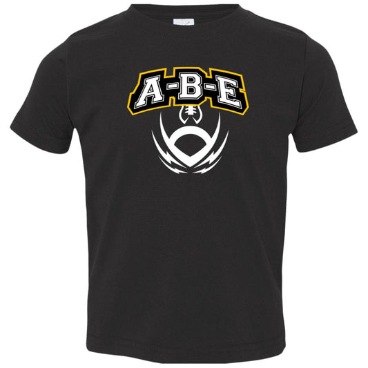 A-B-E Football - Toddler Jersey T-Shirt