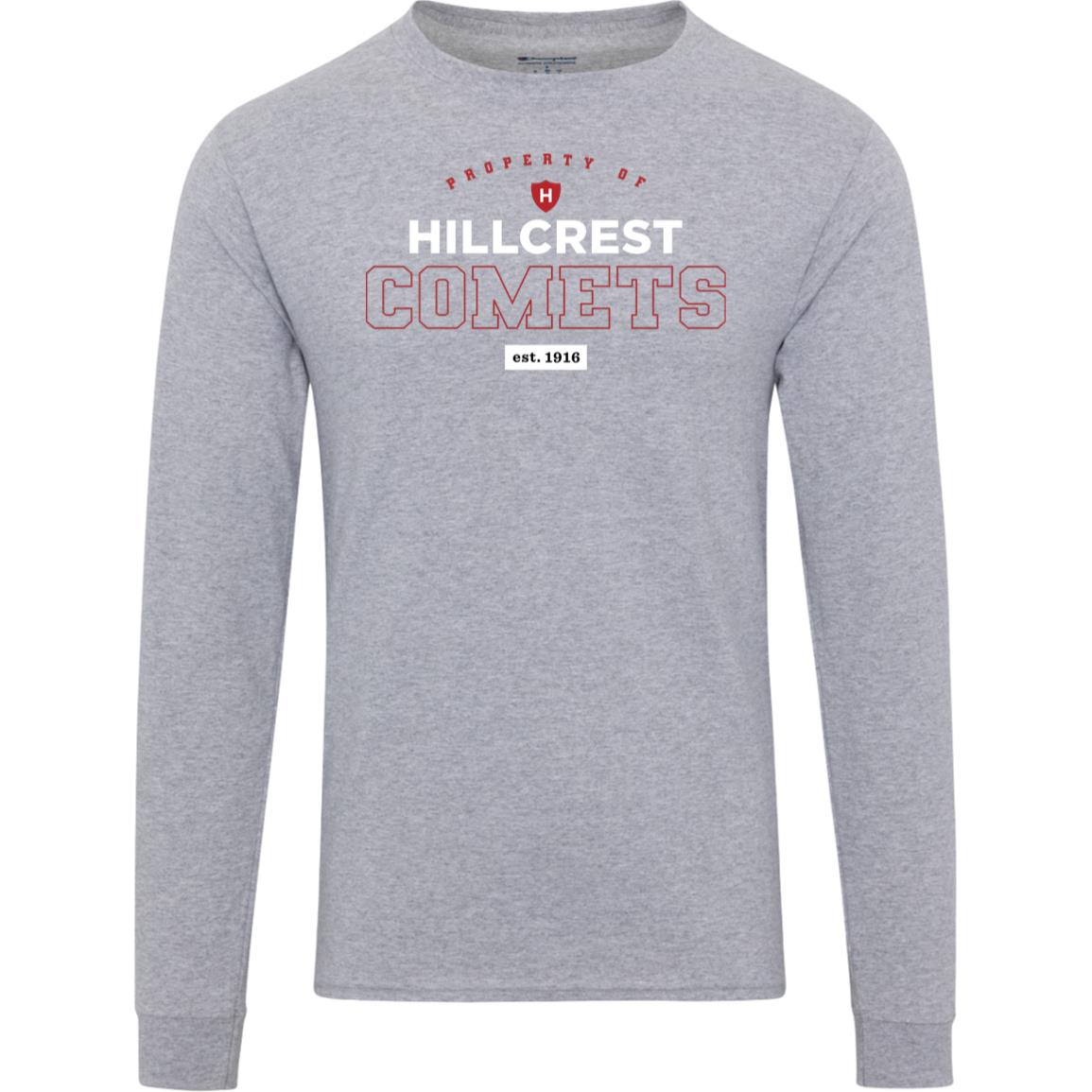 Hillcrest Comets - Champion Mens Long Sleeve Tee