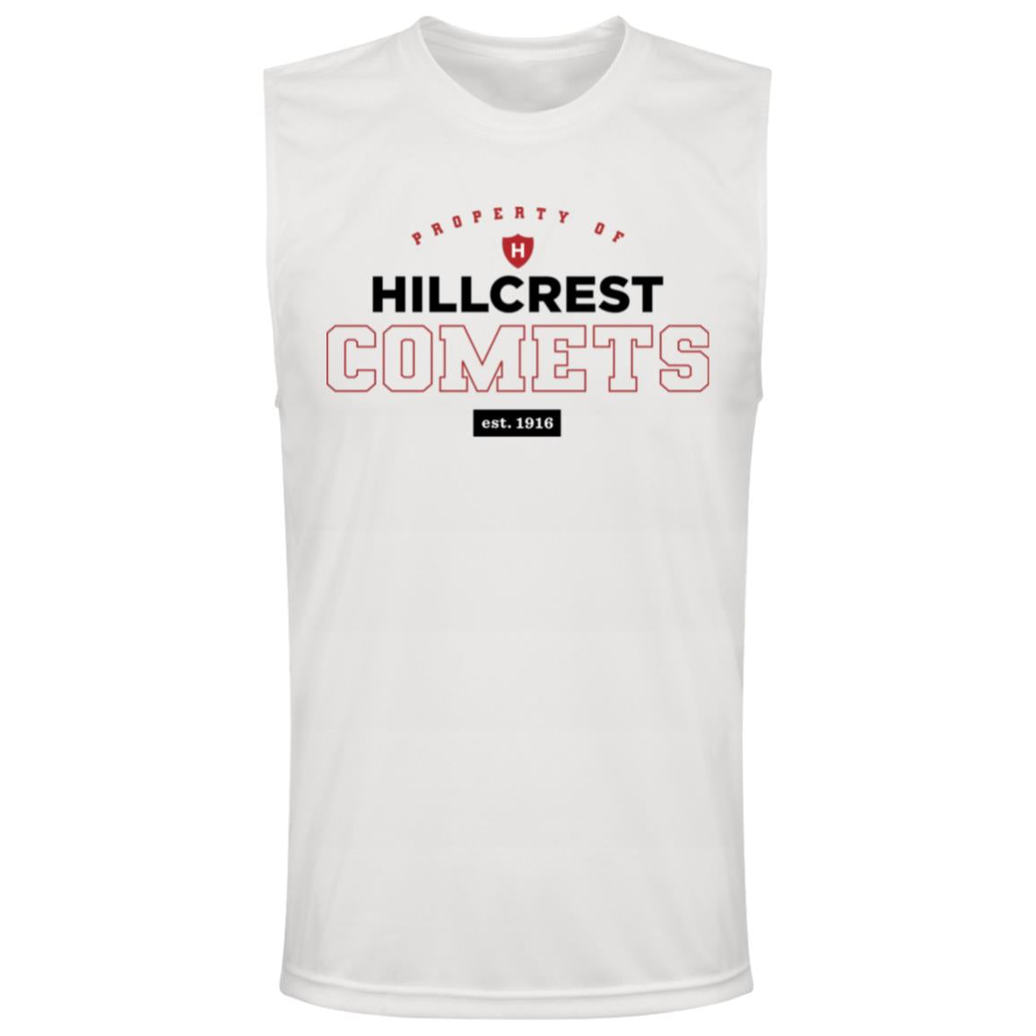 Hillcrest Comets - Mens Zone Muscle Tee