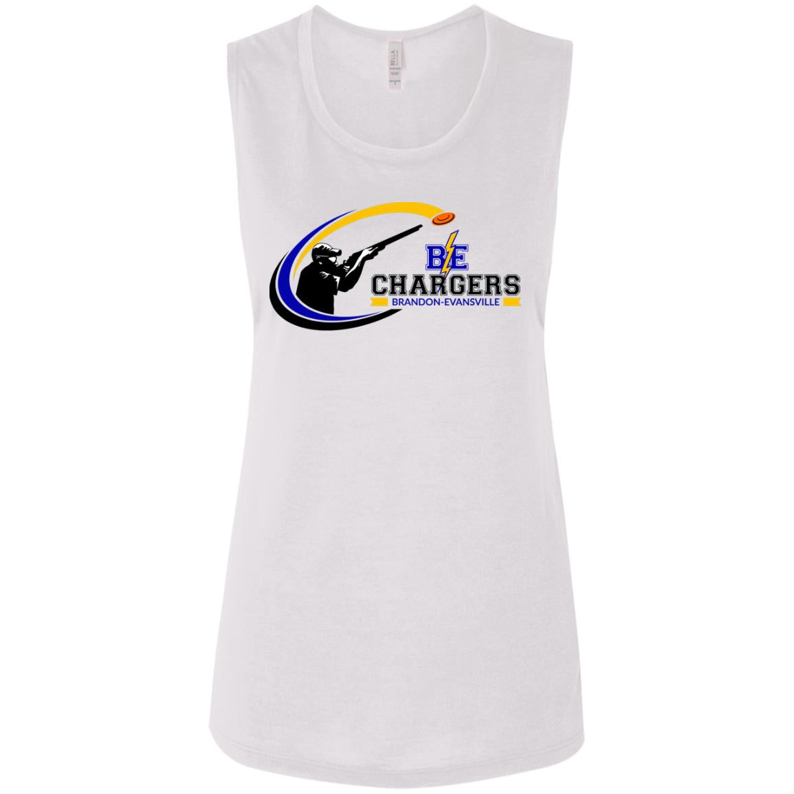 Chargers Trapshooting - Ladies' Flowy Muscle Tank