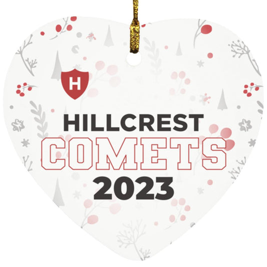 Comets 2023 - Heart Ornament