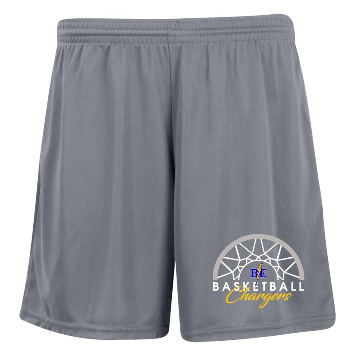 Chargers Basketball - Ladies' Moisture-Wicking 7 inch Inseam Training Shorts