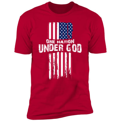 One Nation Under God - Premium Short Sleeve T-Shirt