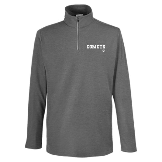 Hillcrest Comets - Mens Fusion ChromaSoft Pique Quarter Zip