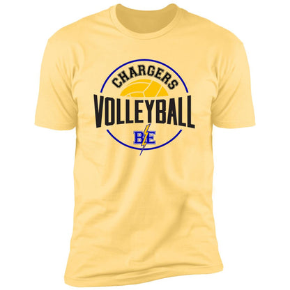 Chargers Volleyball - Premium Short Sleeve T-Shirt