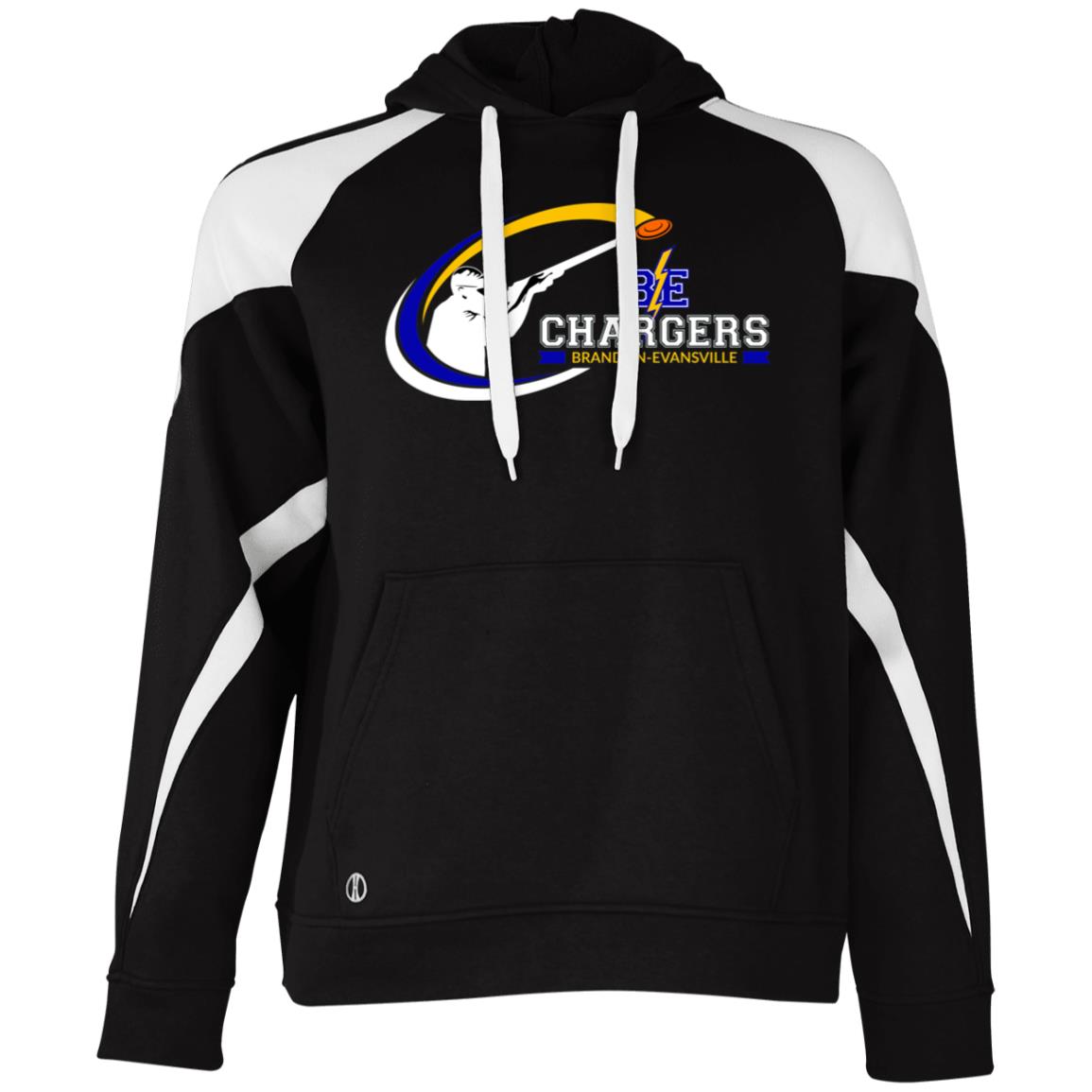 Chargers Trapshooting - Athletic Colorblock Fleece Hoodie