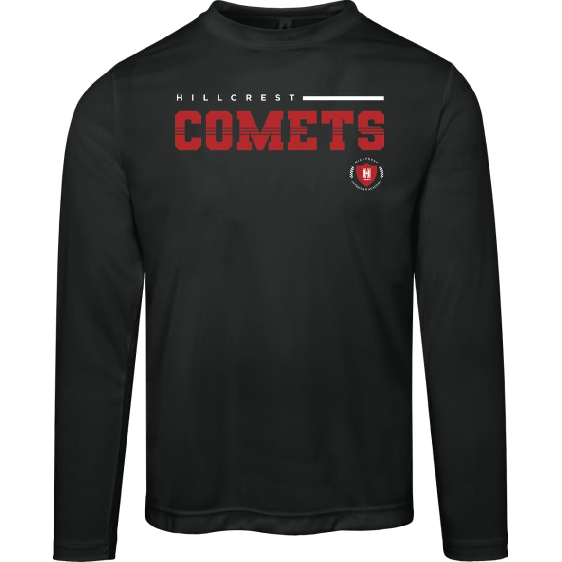 Hillcrest Comets - Mens Zone Long Sleeve Tee