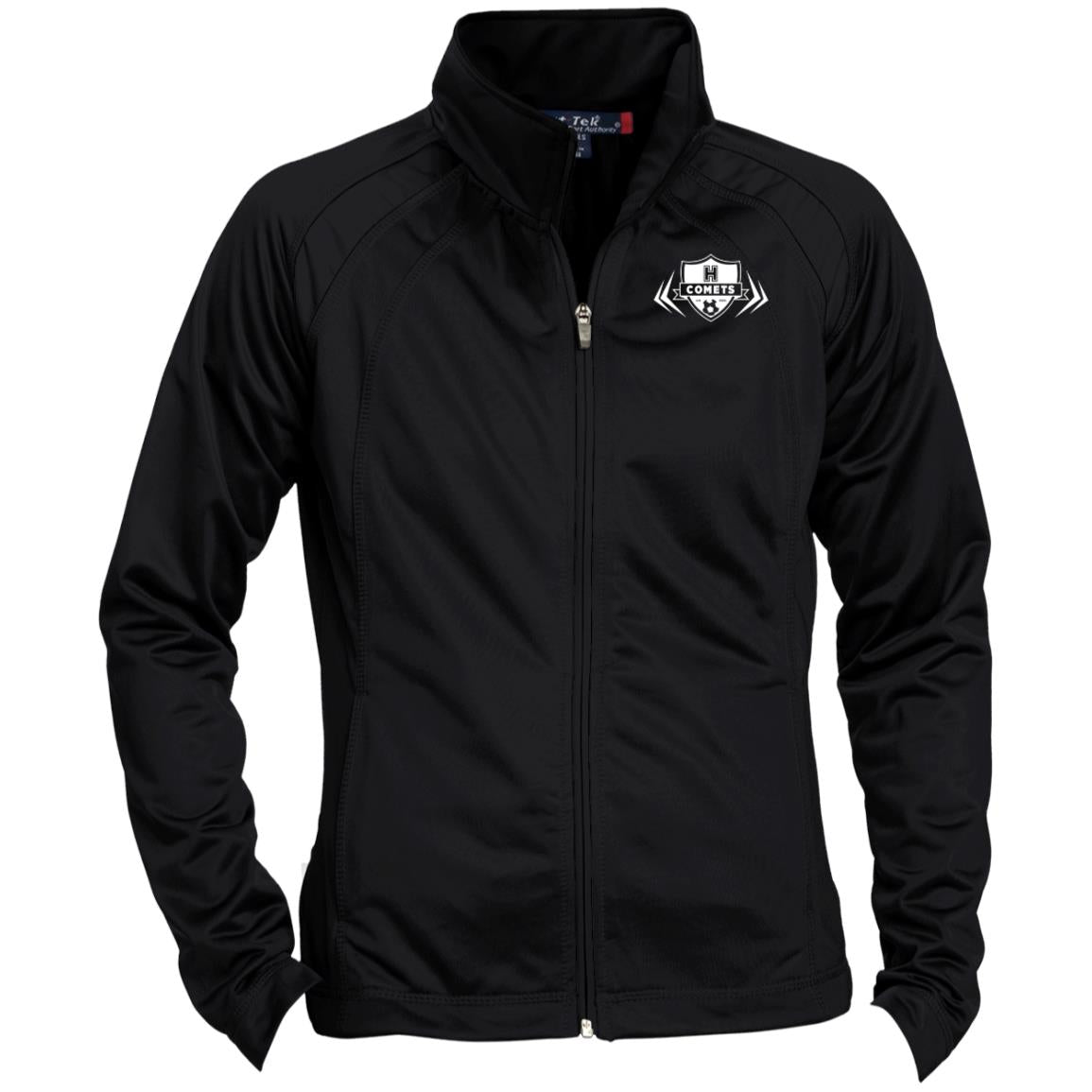 Comet Girls Soccer - Ladies' Raglan Sleeve Warmup Jacket