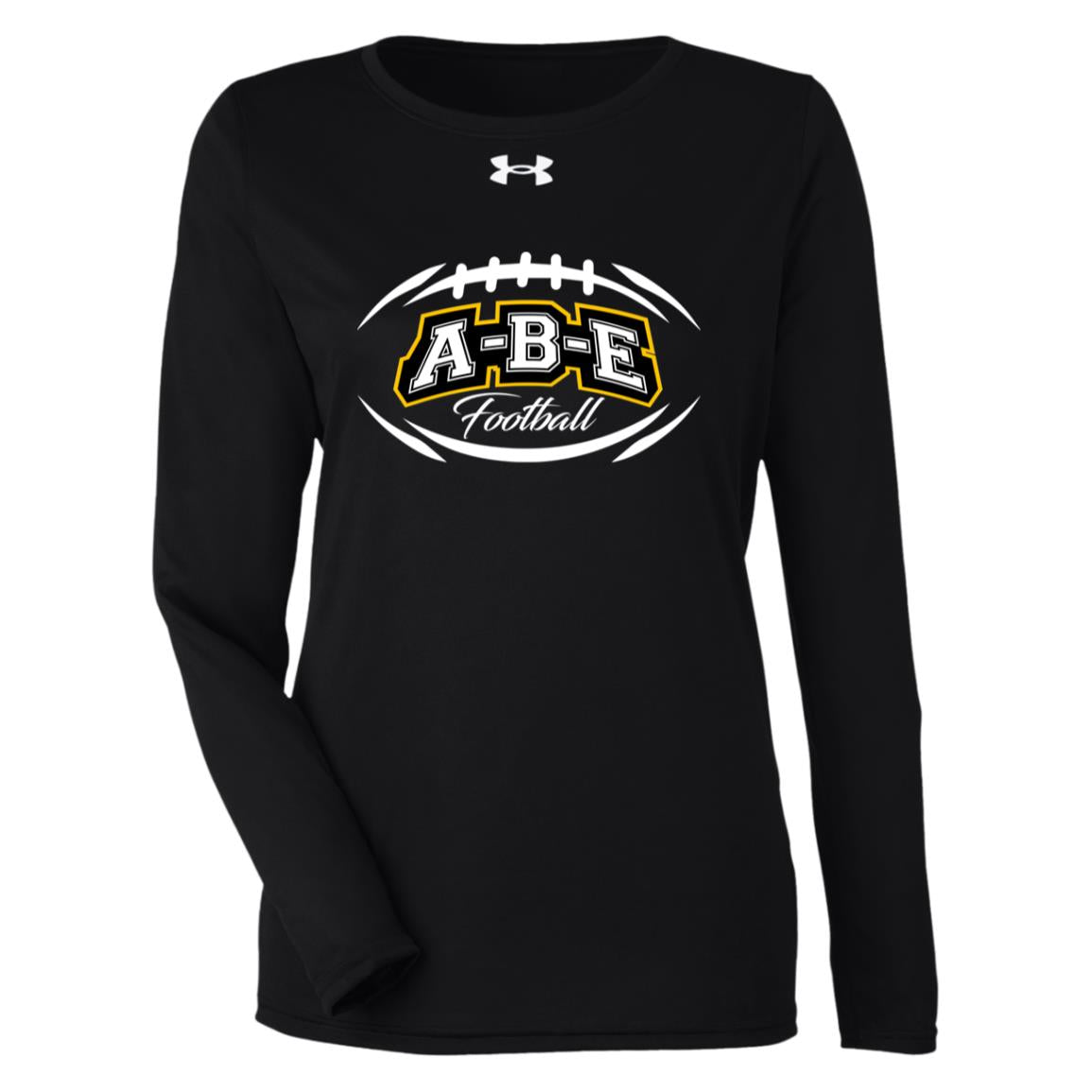 A-B-E Football - Under Armour Womens Team Tech Long Sleeve Tee