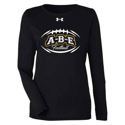 A-B-E Football - Under Armour Womens Team Tech Long Sleeve Tee