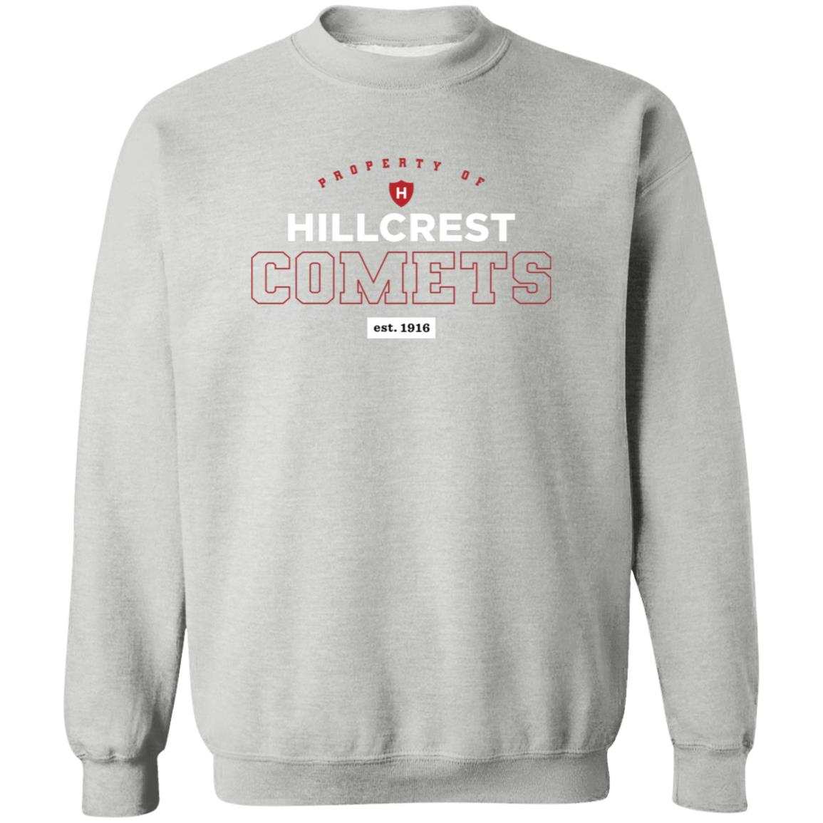 Hillcrest Comets - Crewneck Pullover Sweatshirt