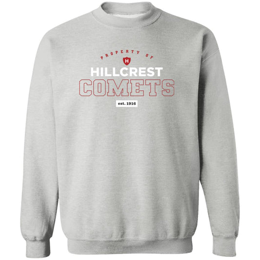 Hillcrest Comets - Crewneck Pullover Sweatshirt