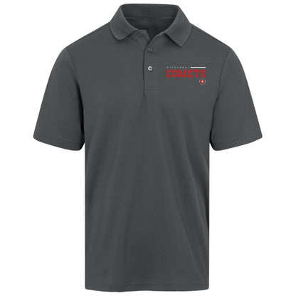 Hillcrest Comets - CrownLux Mens Plaited Polo