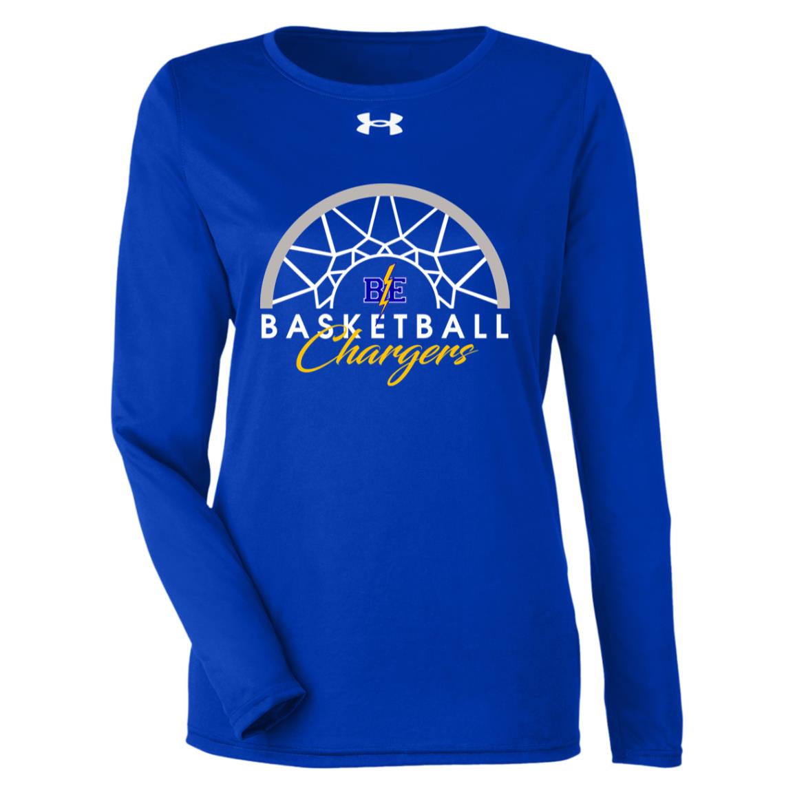 Chargers Basketball - Under Armour Womens Team Tech Long Sleeve Tee