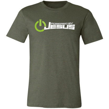 Powered by Jesus - Unisex Jersey Short-Sleeve T-Shirt