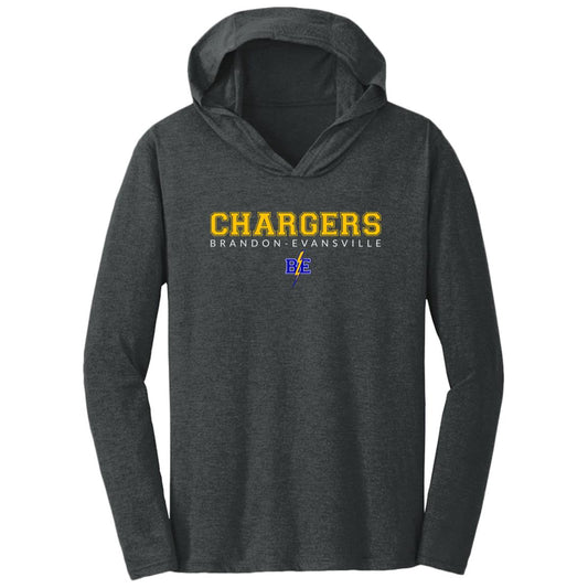 Chargers - Triblend T-Shirt Hoodie