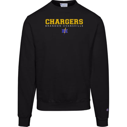 Chargers - Champion Mens Powerblend Crewneck Sweatshirt