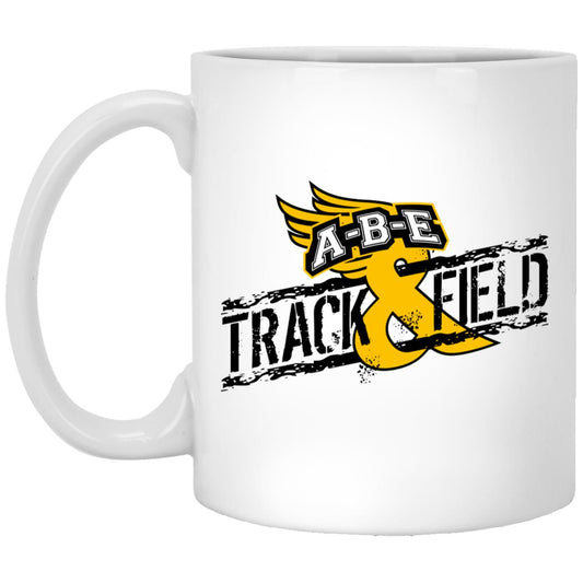 A-B-E Track & Field - 11oz White Mug