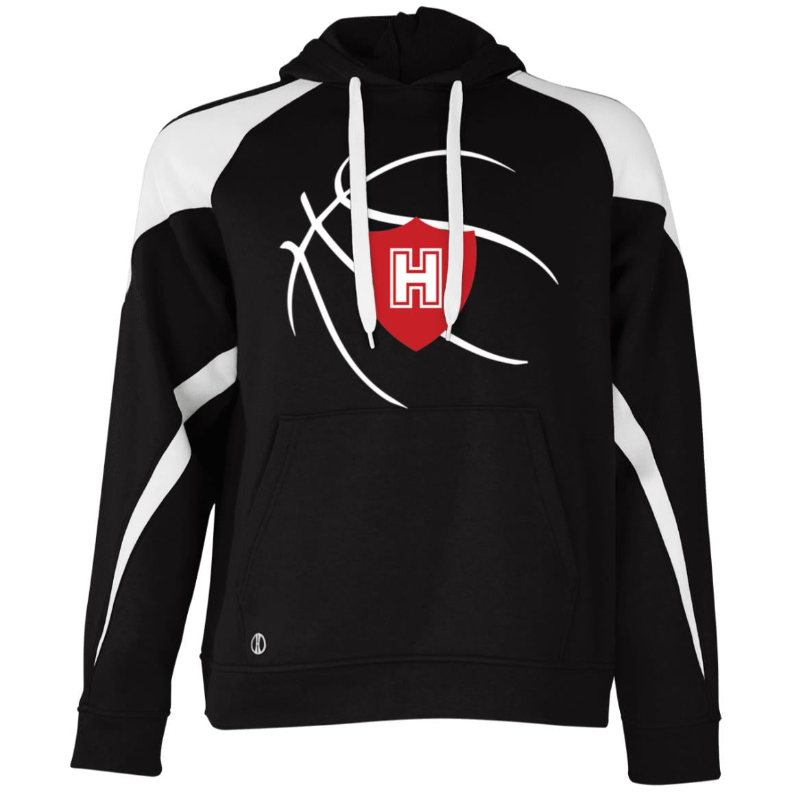 Comet Boys Basketball - Athletic Colorblock Fleece Hoodie