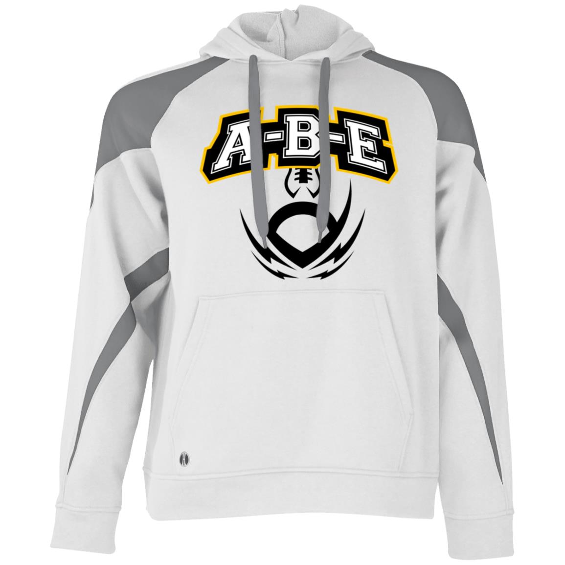 A-B-E Football - Athletic Colorblock Fleece Hoodie