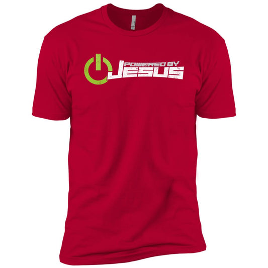 Powered by Jesus - Boys' Cotton T-Shirt