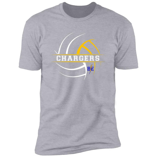 Chargers Volleyball - Premium Short Sleeve T-Shirt