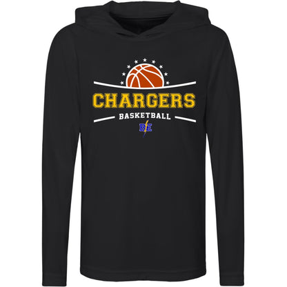 Chargers Basketball - Kids Zone Hooded Tee