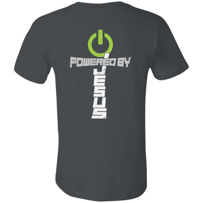 Powered by Jesus - Unisex Jersey Short-Sleeve T-Shirt