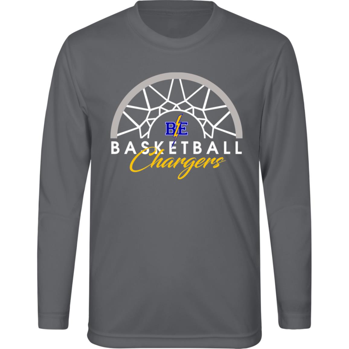 Chargers Basketball - Kids Zone Long Sleeve Tee