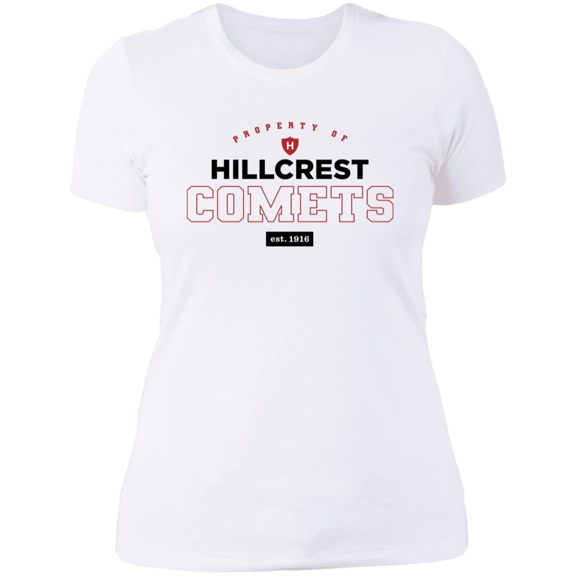 Hillcrest Comets - Ladies' Boyfriend T-Shirt