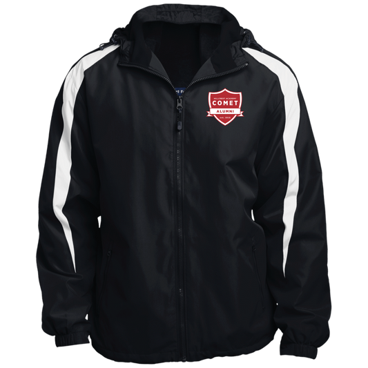 Comet Alumni - Fleece Lined Colorblock Hooded Jacket