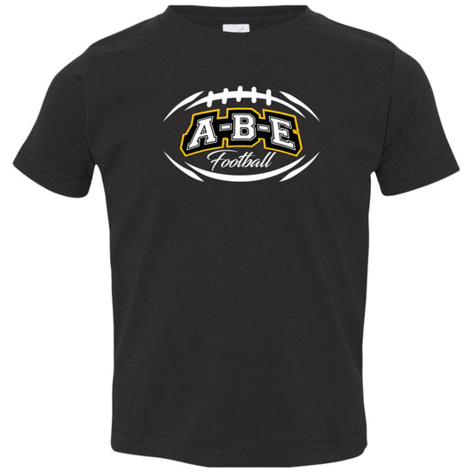 A-B-E Football - Toddler Jersey T-Shirt