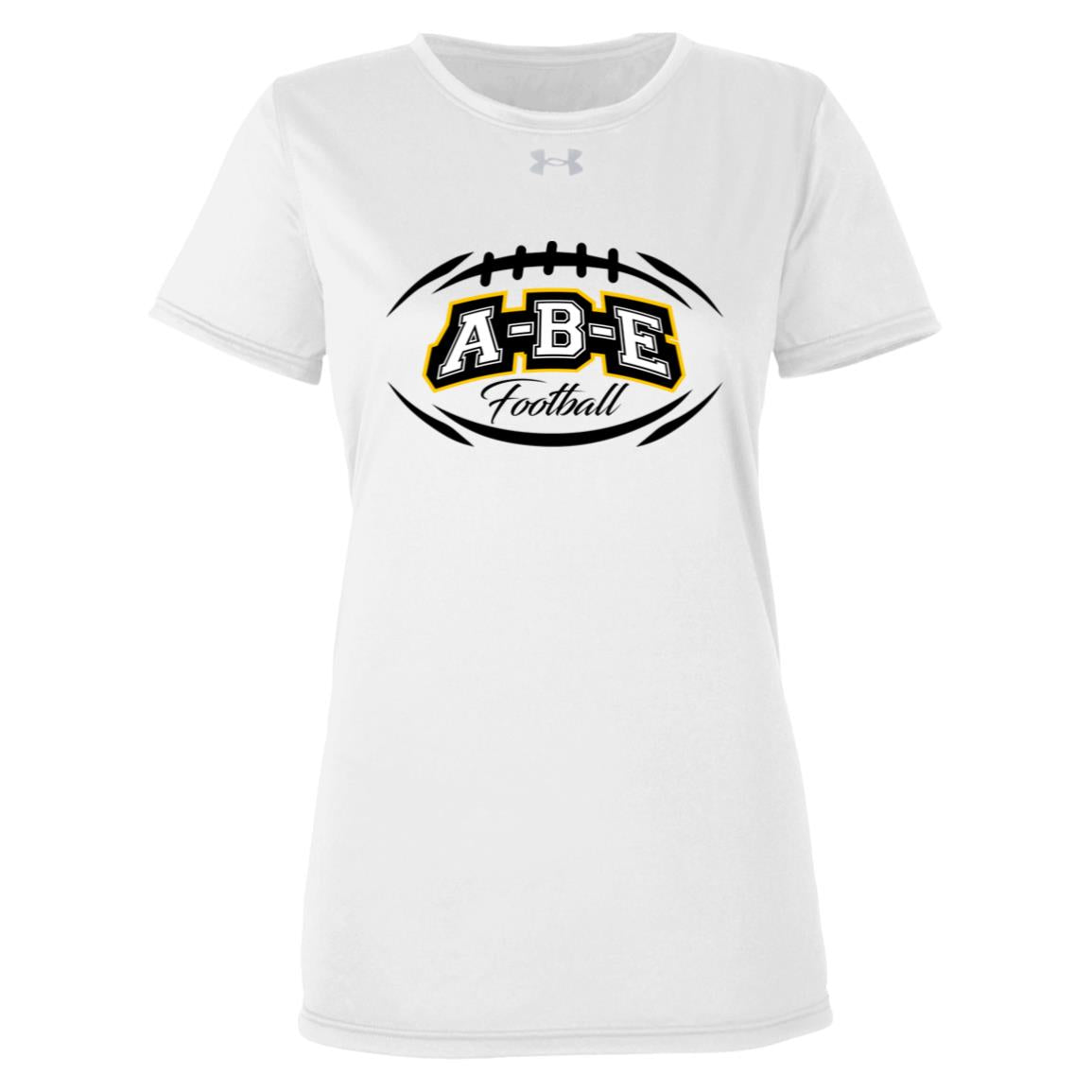 A-B-E Football - Under Armour Womens Team Tech Tee